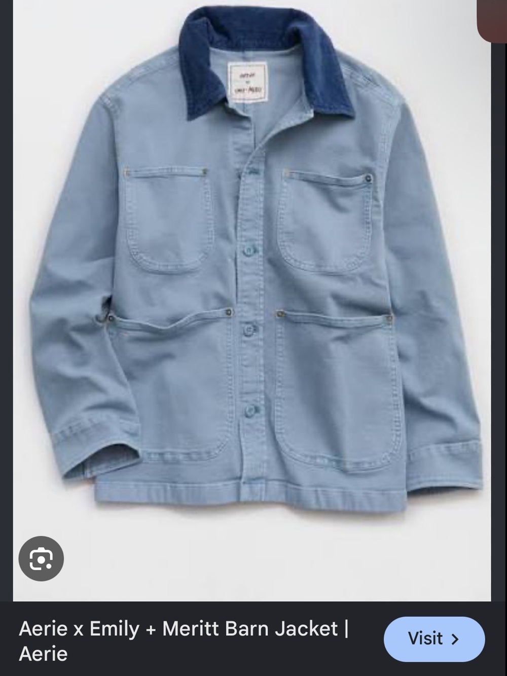 Aerie❤️Emily+Meritt Barn Jacket